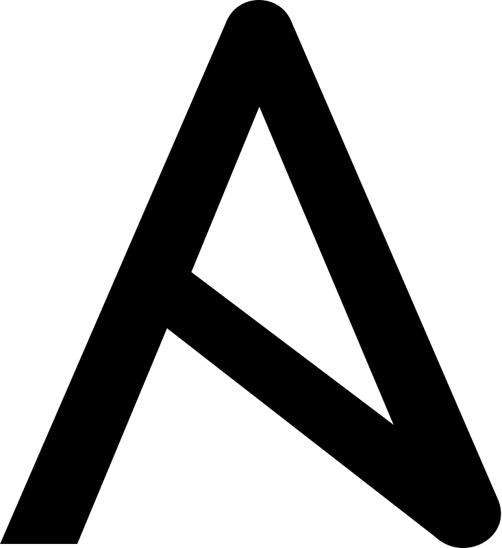 Logo of Ansible - open-source IT automation tool