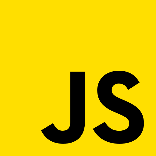 Logo of Javascript, a programming language