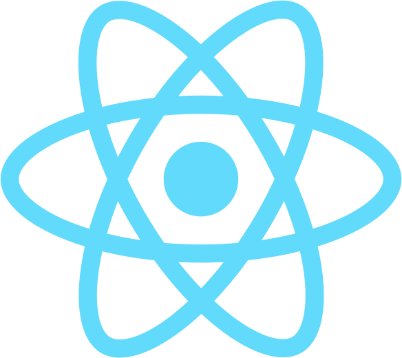 Logo of React JS - javascript library