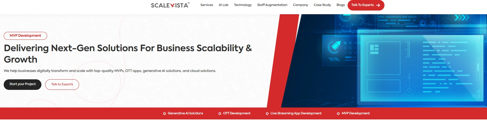 Scalevista- Leading Software Development Company USA
