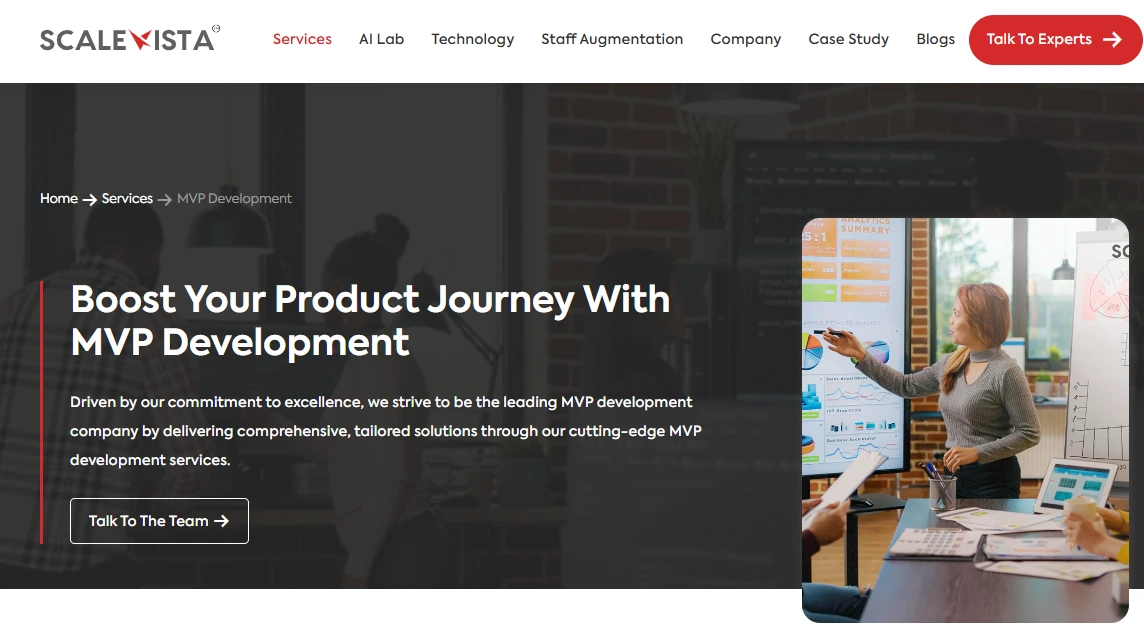 Scalevista- MVP Development company