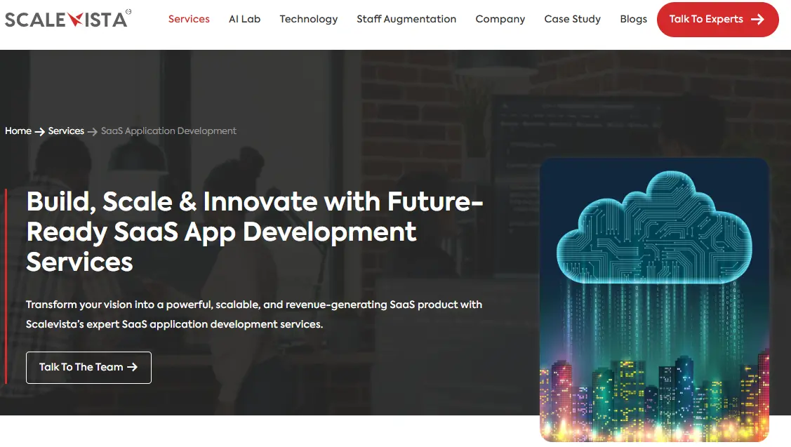 Scalevista- SaaS App Development Company