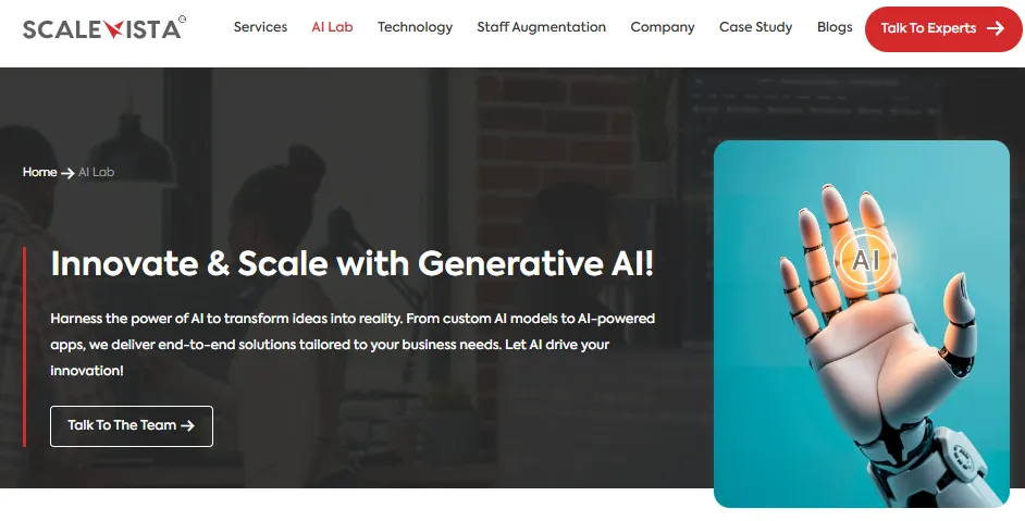 Innovate and Scale with Generative AI