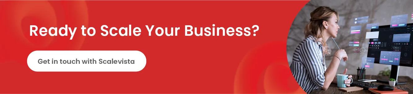 Transform your enterprise with Scalevista for secure, scalable, and custom software solutions designed to fuel growth.